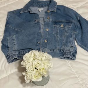 Forever 21 - Cropped Jean Jacket - NWT